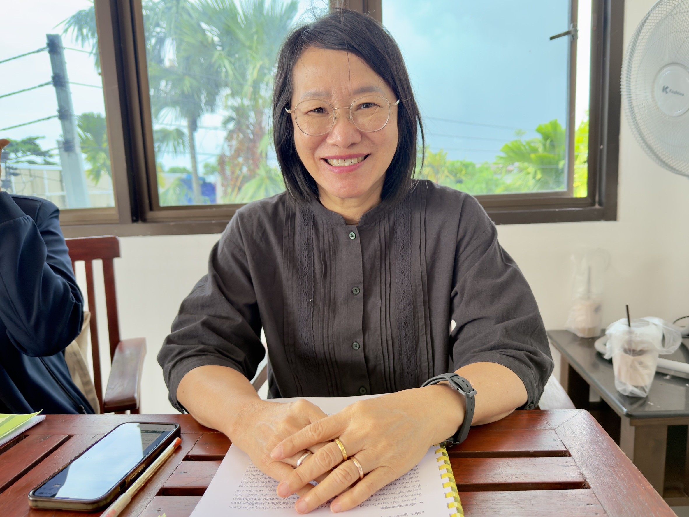 การลงพื้นที่ติดตามและประเมินผลโครงการเสริมสร้างสมดุลชีวิต สมดุลคุณภาพ เพื่อการพัฒนาที่ยั่งยืน ให้กับครอบครัว ของมูลนิธิบ้านศรีชุมพาบาล ตำบลตลาดใหญ่ อำเภอเมือง จังหวัดภูเก็ต